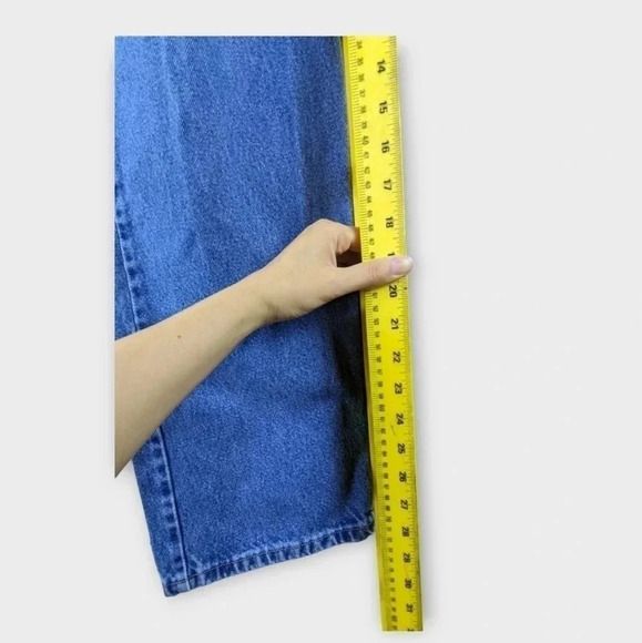 Wrangler Mens Straight Jeans Size 42 x 32 Blue Denim 100% Cotton Pocket - Picture 8 of 12